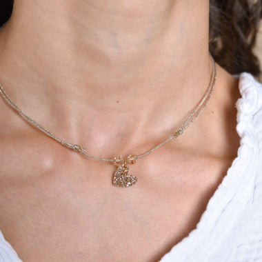 Collier Anastasia coeur