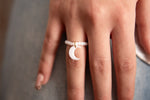 Bague Flaurine Lune