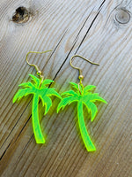 Boucles d’oreilles palmier – Collection Playa – Fabriquées en France