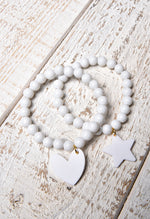 White Athena Bracelet
