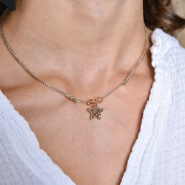 I love star necklace