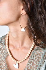 Collier Athéna Bois