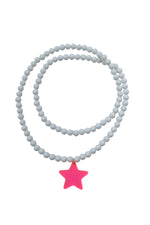 Sautoir Athéna Blanc