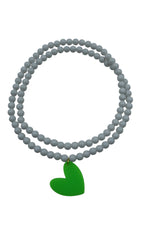 Sautoir Athéna Blanc