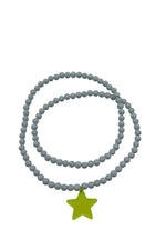 Sautoir Athéna Blanc