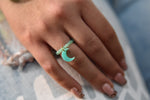 Bague Flaurine Lune