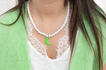 Collier Athena Summer Blanc