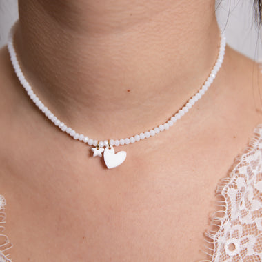 Collier Flaurine coeur