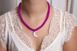 Collier Athena Fuchsia