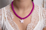 Collier Athena Fuchsia