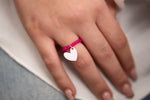 Bague Flaurine coeur