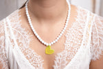 Collier Athena Summer Blanc