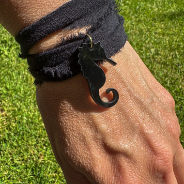 Bracelet Hippocampe – Collection Playa | Bijou fait main en France ❤︎